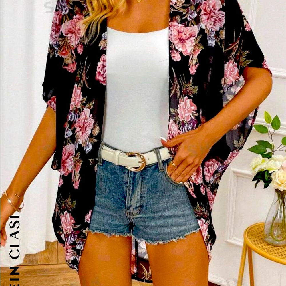 Summer Kimono . Sheer and light